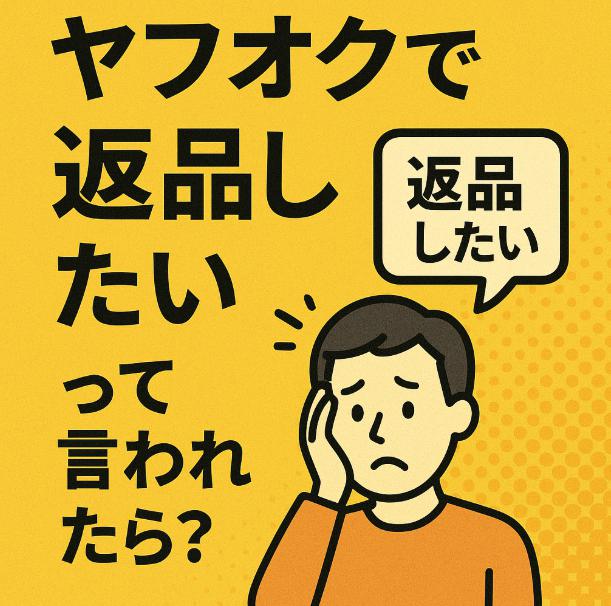 ヤフオクで“返品したい”って言われたら？冷静に、でも親切に対応するコツ