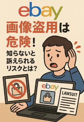 ebayで画像盗用は危険!知らないと訴えられるリスクとは?