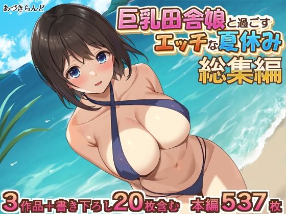 イラスト・CG集【巨乳田舎娘と過ごすエッチな夏休み1・2・3総集編】 巨乳田舎娘と過ごすエッチな夏休み