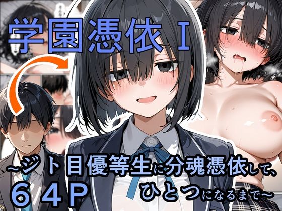 制服【学園憑依I ジト目優等生に分魂憑依して、ひとつになるまで】